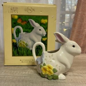 Lenox Butterfly Meadow Bunny Creamer